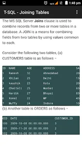 Learn T-SQL DB screenshot 3