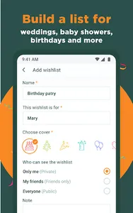 RolBox: Gift Registry & Events screenshot 11