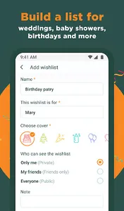 RolBox: Gift Registry & Events screenshot 6