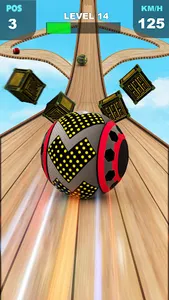 Sky Rolling Ball Go Rush screenshot 13