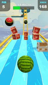 Sky Rolling Ball Go Rush screenshot 18