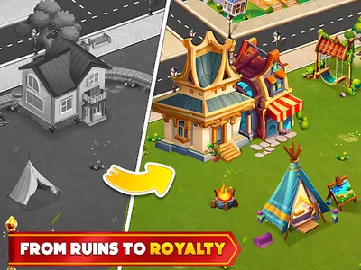Royal Tile Match: City Madness screenshot 12