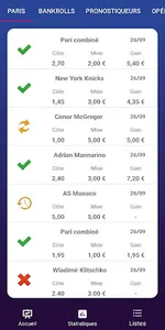YouBets - Gestion de Paris Spo screenshot 3