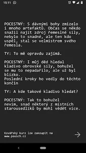Kladivo bohů screenshot 1