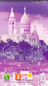 Romantic Paris Live Wallpaper screenshot 1