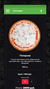 Рома Пицца: кафе и доставка screenshot 1