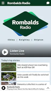 Rombalds Radio screenshot 0