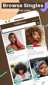 TrulyAfrican - Dating App screenshot 1