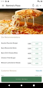 Rominos Pizza screenshot 1