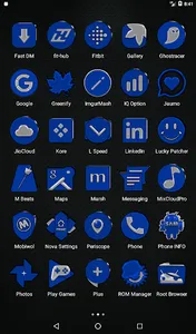 Blue Icon Pack screenshot 10