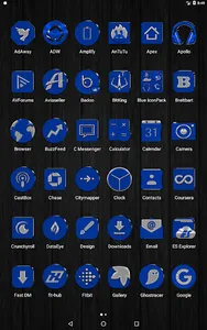 Blue Icon Pack screenshot 17