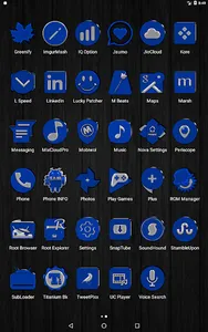 Blue Icon Pack screenshot 18