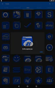 Blue Icon Pack screenshot 19