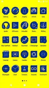 Blue Icon Pack screenshot 2