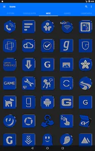 Blue Icon Pack screenshot 21