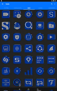 Blue Icon Pack screenshot 23