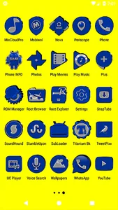 Blue Icon Pack screenshot 4