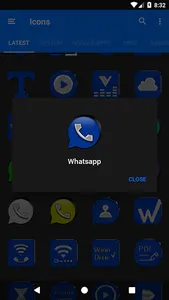 Blue Icon Pack screenshot 5