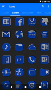 Blue Icon Pack screenshot 6