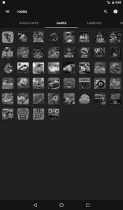 Black, Silver & Grey Icon Pack screenshot 15