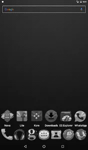 Black, Silver & Grey Icon Pack screenshot 8