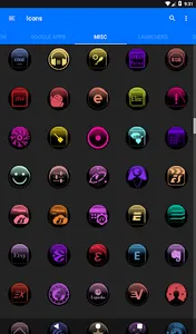 Colorful Glass Orb Icon Pack screenshot 12