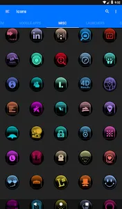 Colorful Glass Orb Icon Pack screenshot 13