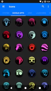 Colorful Glass Orb Icon Pack screenshot 6