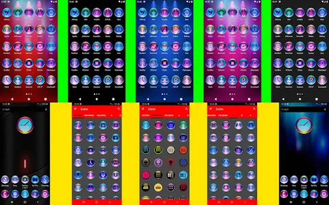 Colorful Pixl Glass Icon Pack screenshot 8