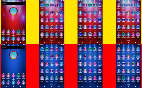 Colorful Pixl Glass Icon Pack screenshot 9