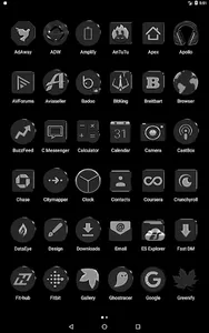 Grayscale Icon Pack screenshot 17