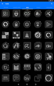 Grayscale Icon Pack screenshot 20