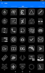 Grayscale Icon Pack screenshot 22