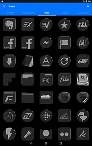 Grayscale Icon Pack screenshot 23