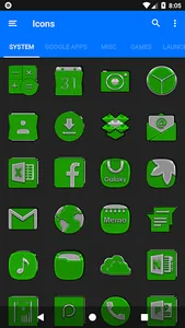 Green Icon Pack screenshot 5