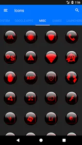 Red Glass Orb Icon Pack screenshot 6