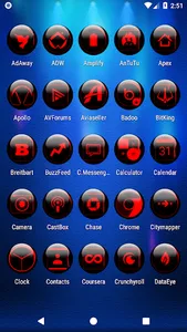 Red Glass Orb Icon Pack screenshot 1