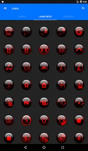 Red Glass Orb Icon Pack screenshot 12