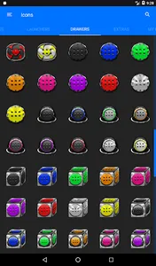 Red Glass Orb Icon Pack screenshot 15