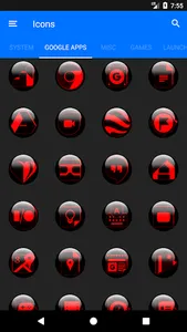 Red Glass Orb Icon Pack screenshot 6