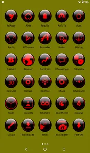 Red Glass Orb Icon Pack screenshot 9