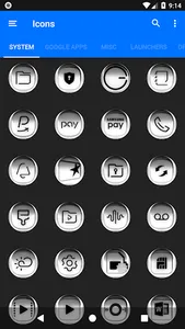 White O Icon Pack screenshot 5