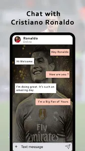 Ronaldo video call -prank call screenshot 5