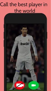 Ronaldo fake call video screenshot 1