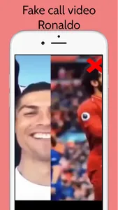 Ronaldo fake call video screenshot 3