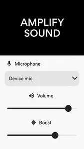 Microphone Amplifier screenshot 0