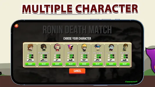 Ronin Death Match | 2D Shooter screenshot 1