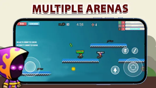Ronin Death Match | 2D Shooter screenshot 2