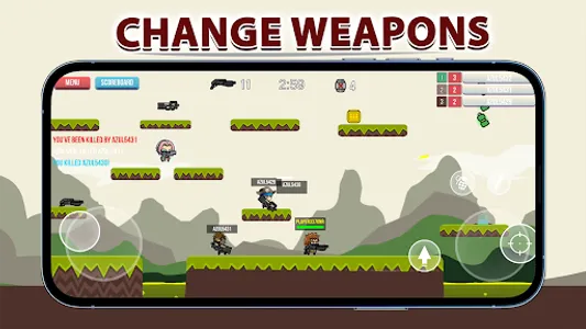 Ronin Death Match | 2D Shooter screenshot 3