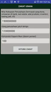 Hitung Zakat screenshot 4